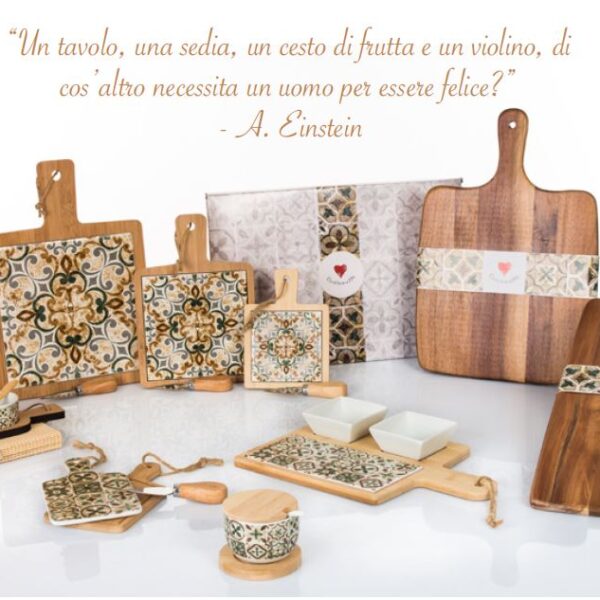 Set taglieri legno Cuore Chef - ImpresAbile